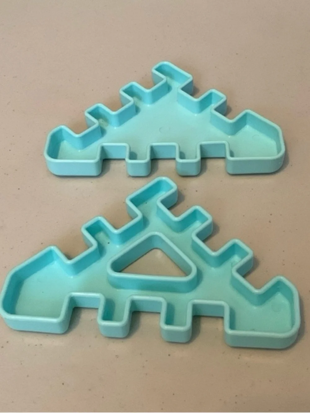Vintage Little Tikes Waffle Blocks Roof Replacement Pieces Lot of 4 (Two Sizes)